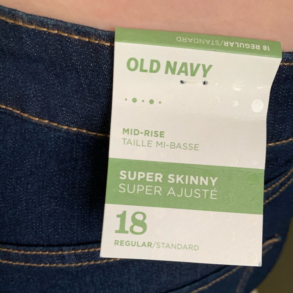 Super Skinny Dark Denim Jeans